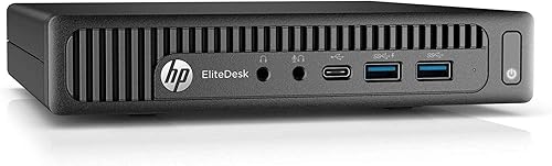 HP ProDesk 600 G1 Mini PC de escritorio empresarial, Intel Quad Core i5-4590T hasta 3.0GHz, 8GB DDR3, 256GB SSD, WiFi, BT4.0, VGA, DP, HDMI, DVI,