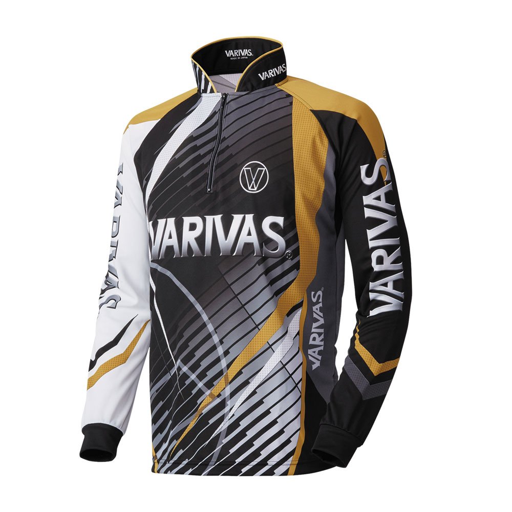 VARIVAS VAZS-17 ドライジップシャツ 長袖 ゴールド Amazon.co.jp: VARIVAS(バリバス) シャツ ドライジップ 長袖 LL