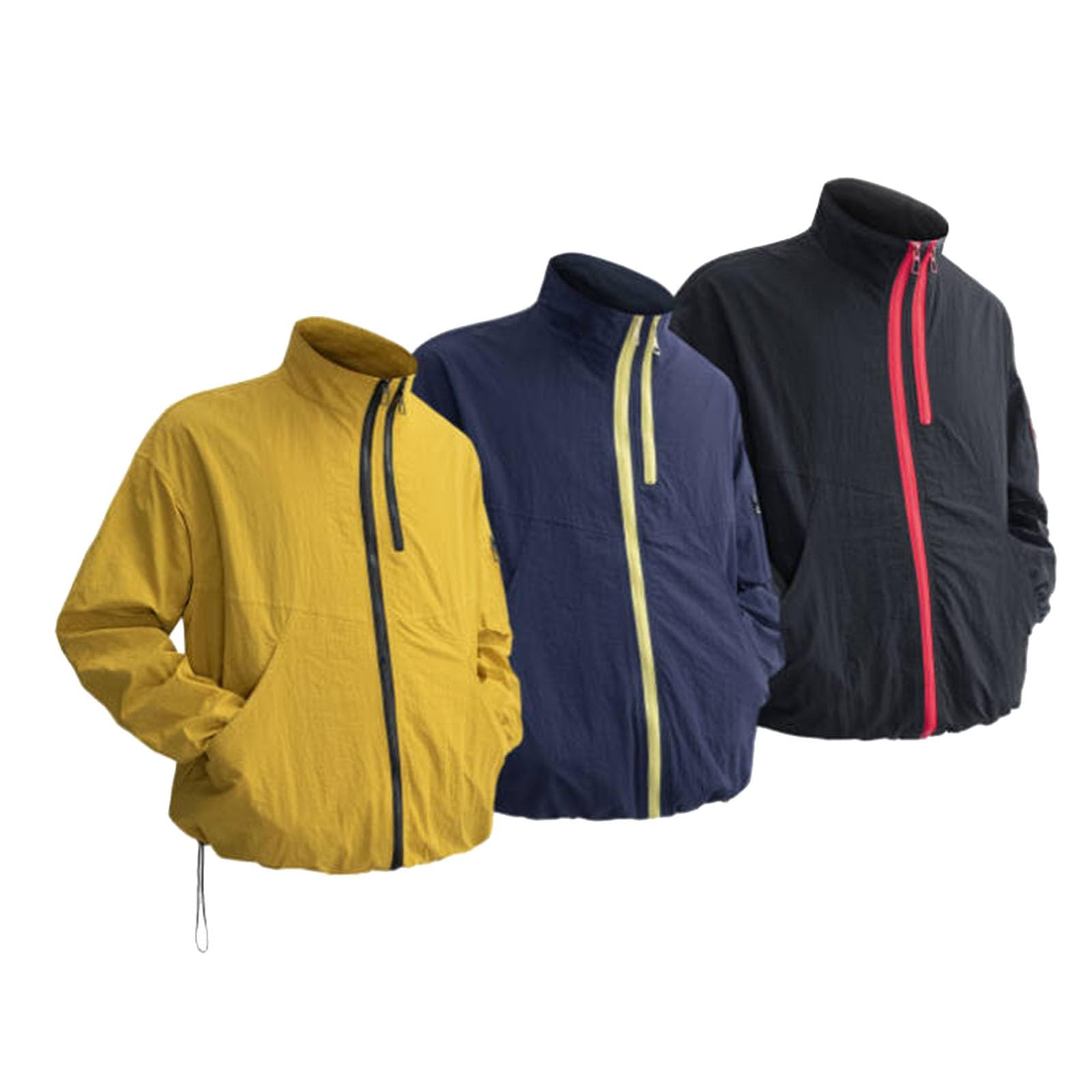 Generisch Leichte Regenjacke Damen Freizeitjacken für Herren