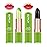 BKPPLZP 2 Pack Crystal Flower Jelly Lipstick,Magic Color Changing Lipstick,PH Clear Temperature Color Changing Lip Gloss,Lip Balm,Long Lasting Nourishing Moisturizing Lip Stick Set H