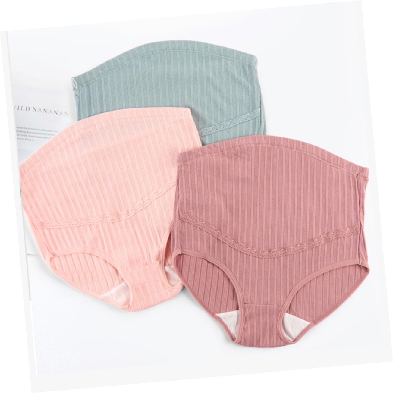 Comfortable Maternity Underwear High Waist Cotton Panties Maternity Shorts for Pregnant Women Seamless Design Assorted Color