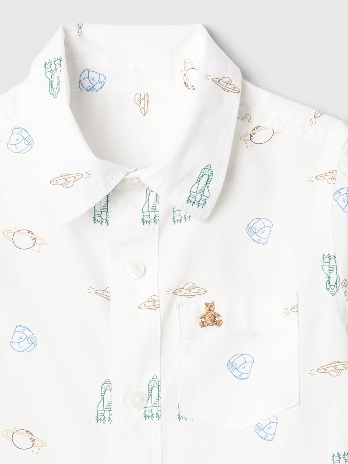Gap Baby-Boys Longsleeve Poplin Shirt - Image 3