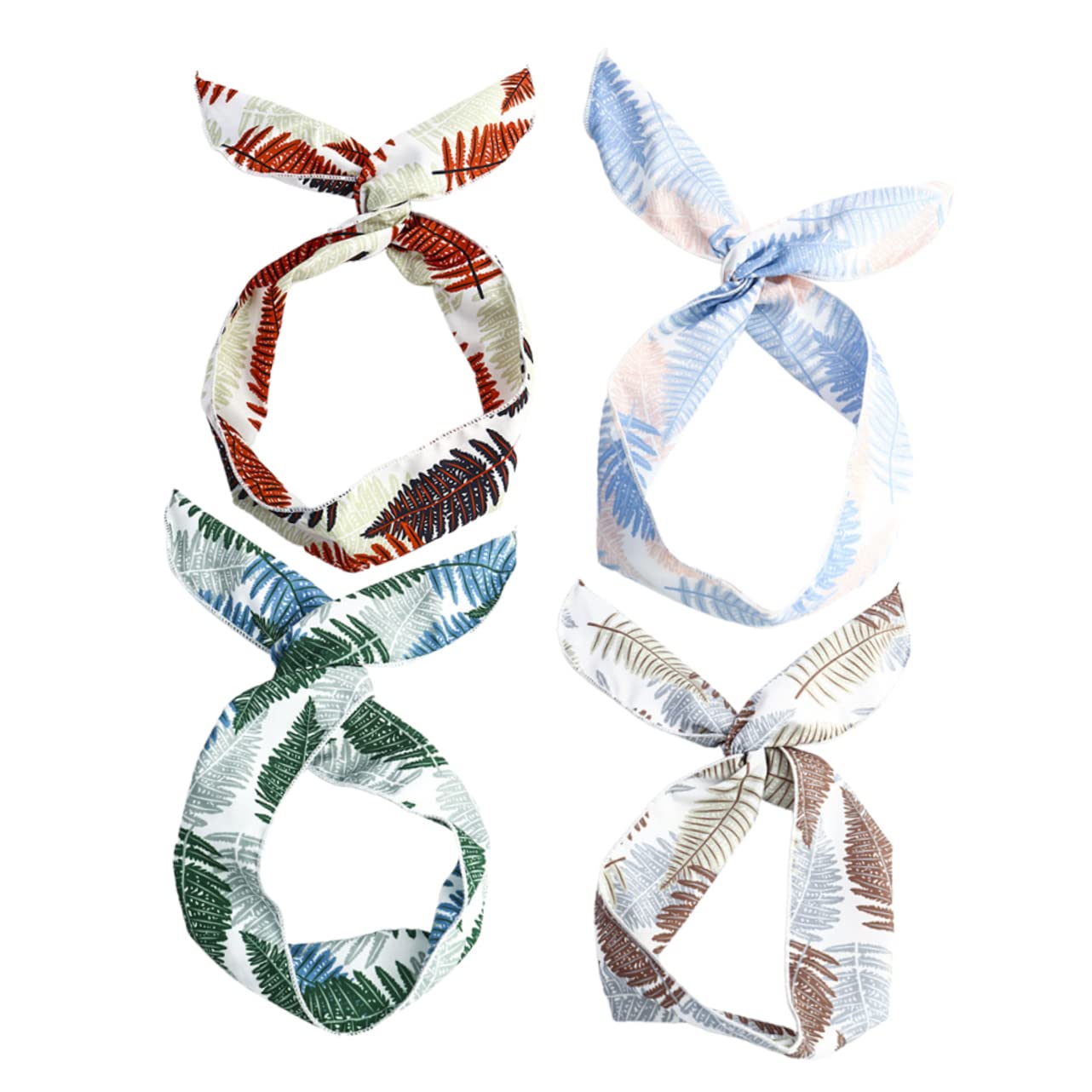 LIFKOME 12pezzi Fasce Per Orecchie Set Accessori Sportivi Per Yoga e Colori Casual Random