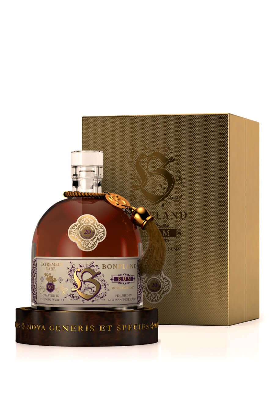 Bonpland | Rum Single Cask Guadeloupe 20 Years | 500 ml | In Bourbonfässern gereift | Limitiert auf 385 Flaschen