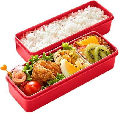 Amazon|スケーター(Skater) 弁当箱 2段 シリコン製内蓋付 900ml 大
