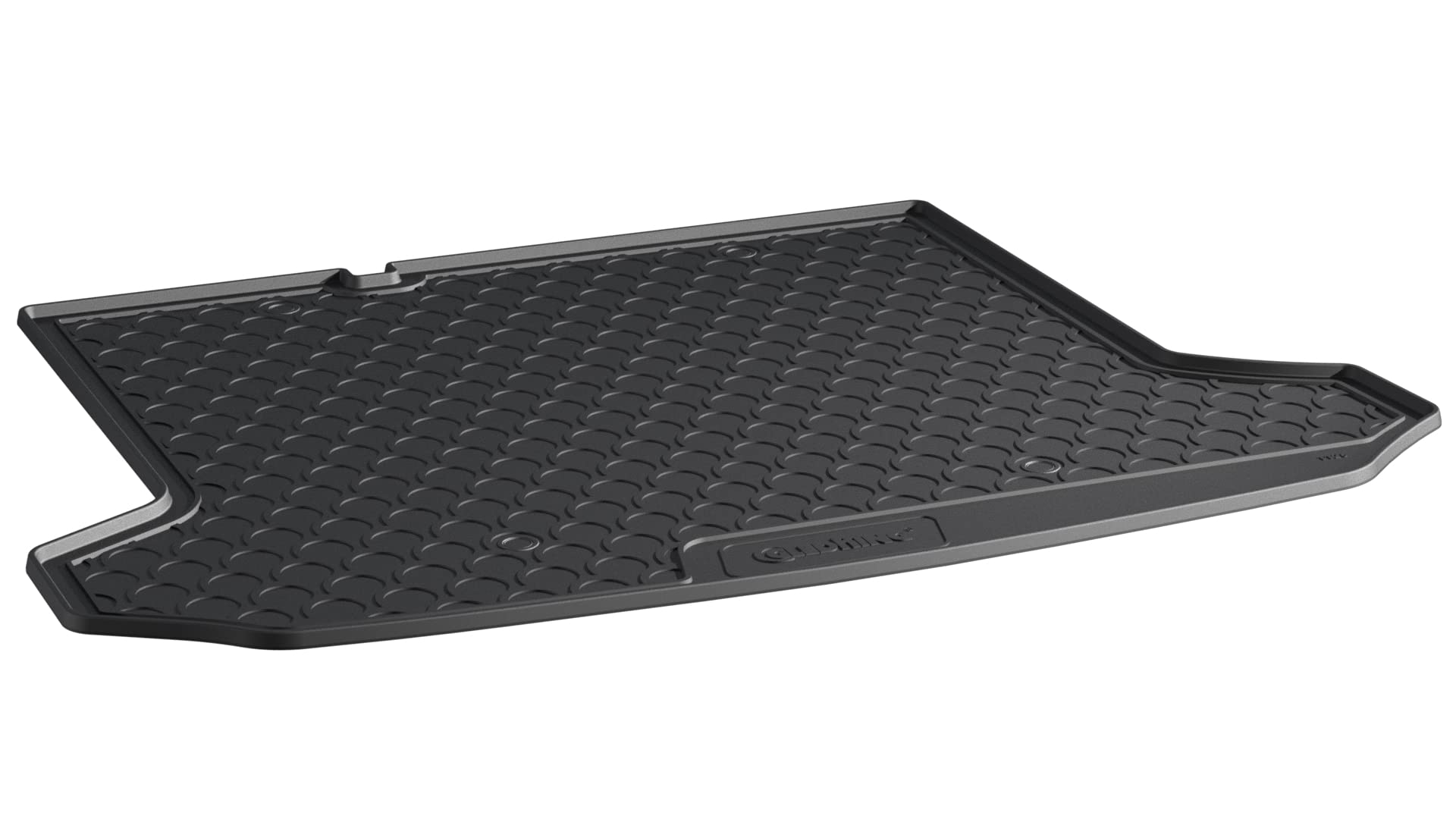 Gledring Rubbasol (Rubber) Boot Liner Compatible with Audi Q4 e-tron (F4B) 2021- (Deep Boot Floor), black