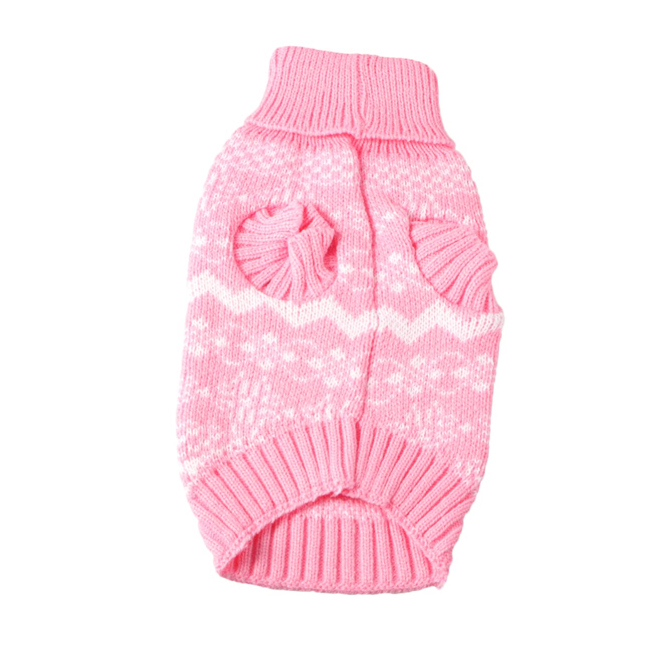 SUPVOX 3 Pezzi Maglione Lavorato A Maglia per Animali Domestici Collo Alto Cane Caldo Abbigliamento per Animali Domestici Maglione per Cani per