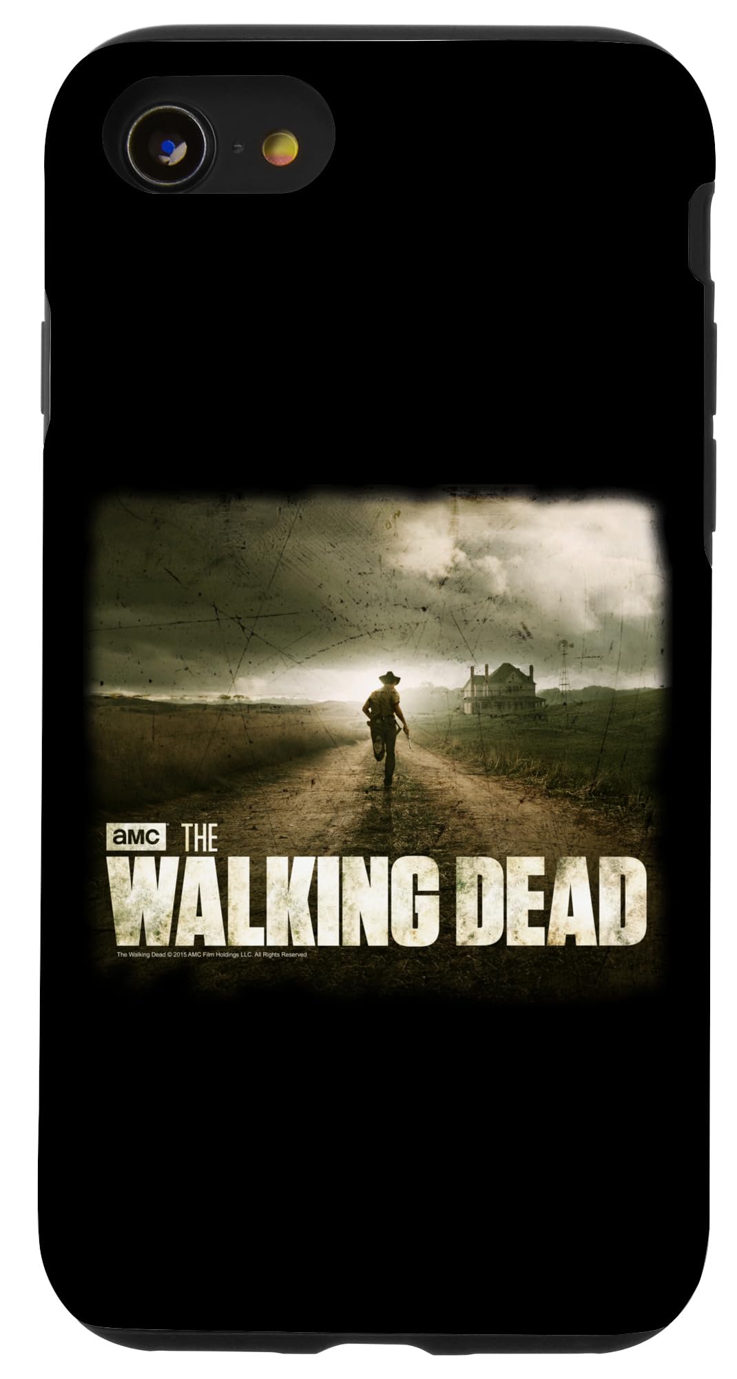 Coque iPhone SE Walking Dead Farm housse de protection Apple souple et durable
