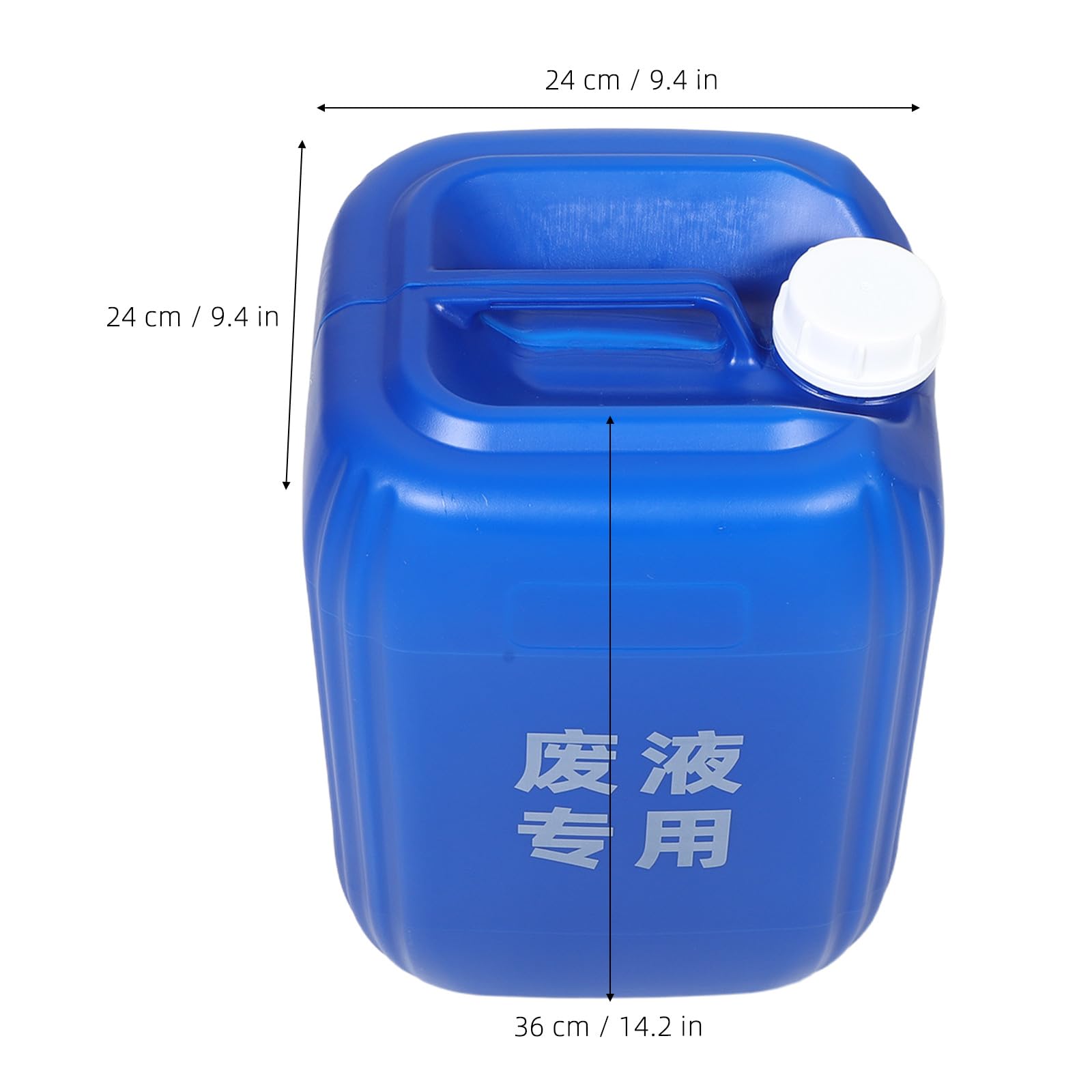 Toyvian Przemysłowa puszka plastikowa, 20 l, duża pojemność, szczelnie