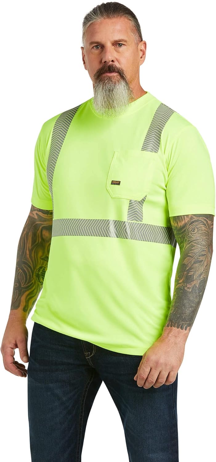 Ariat Men's Rebar Hi-Vis ANSI T-Shirt
