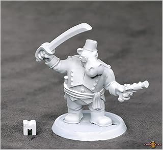 Reaper Miniatures: 50345 - Admiral Gnoph Chronoscope Sc-Fi Metal Miniature