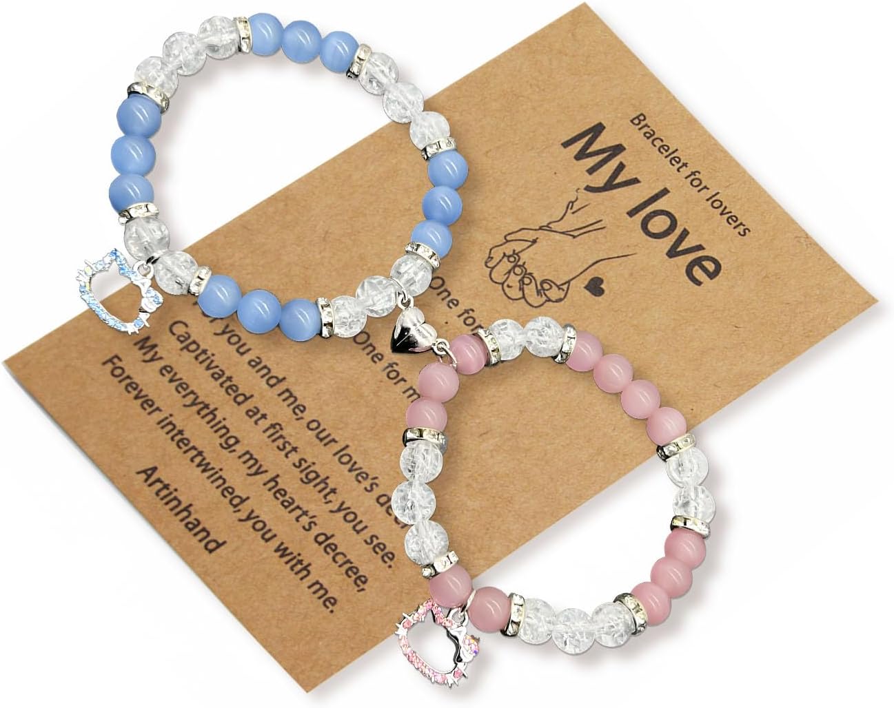 Magnetic Cute Cat Couple Bracelet, Love Distance Kenya Ubuy