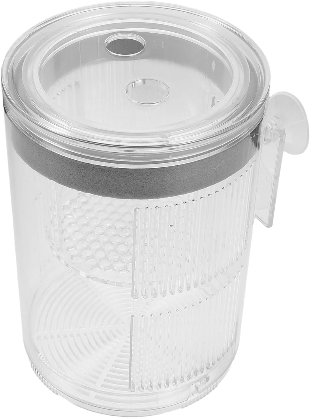 NOLITOY Floating Guppy Breeding Box for Aquarium Fish Tank with Acrylic Isolation Chamber and Water Circulation System, Flexible Floating Structure Minimizes Replacement, Hatchery
