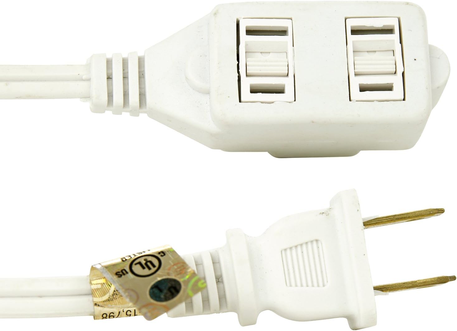 Sunlite EX9-9ZW 04110 9 ft White Extension Cord