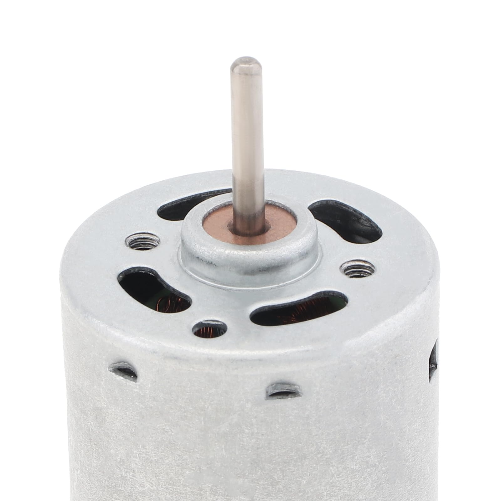 ChgImposs R380 6-24V DC Moteur 6000RPM ~ 24000 tr/min à Haute Vitesse Micro Moteur Motal Motor en Acier Inoxydable pour les Jouets de Bricolage Hair Dier Mini Ventilateur Petit Appareil
