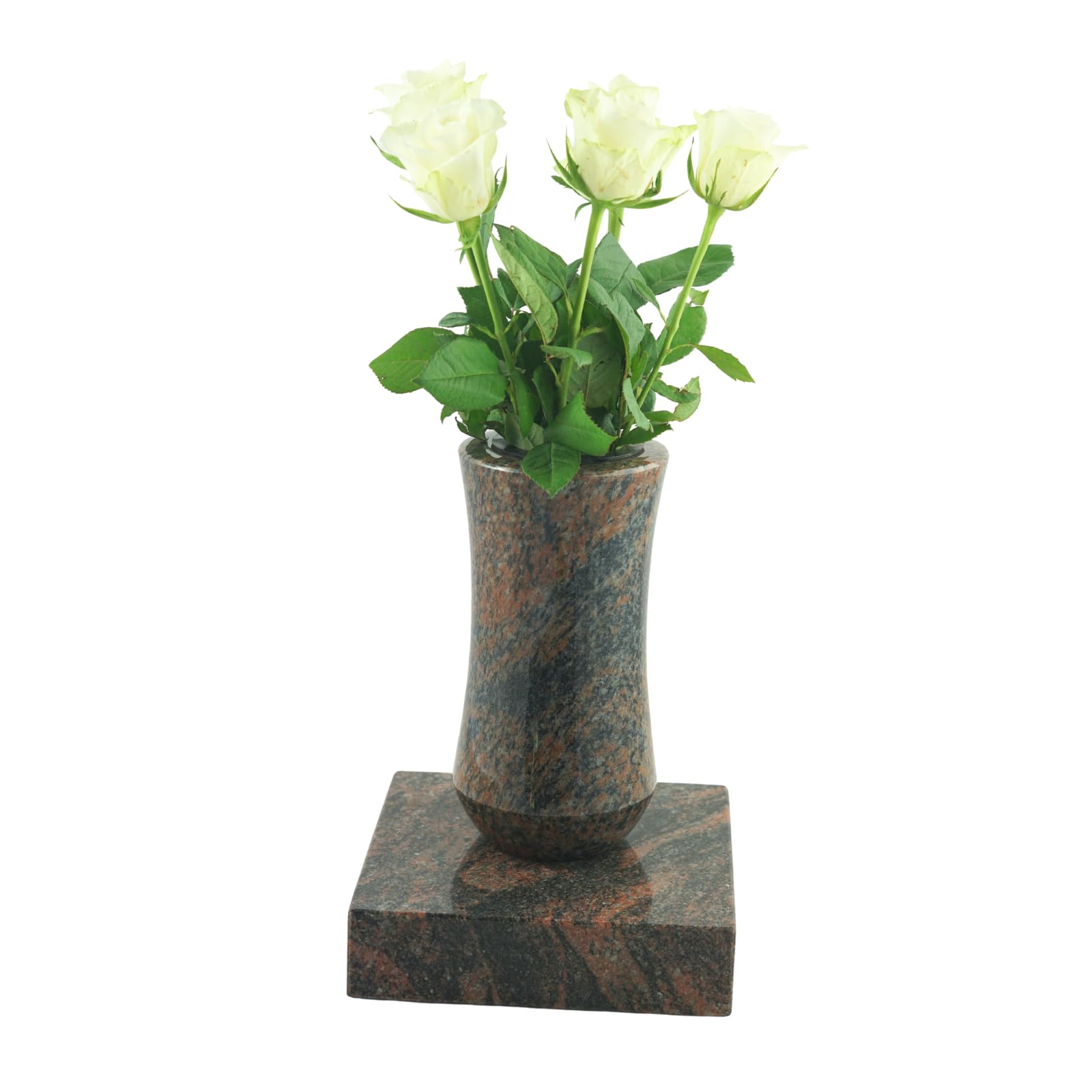 Designgrab Grablampe Mit Granitsockel – Verchromtes Aluminium, 20x20x5 Cm Sockel