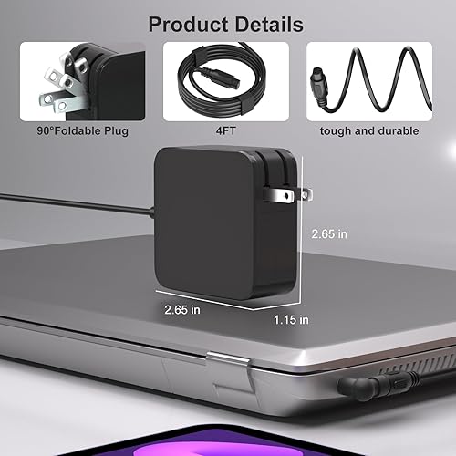 Miniatura 4 de Cargador para portátil de 65 W, compatible con Asus Vivobook Go 15 14 12, VivoBook 17 16 15 14 Flip