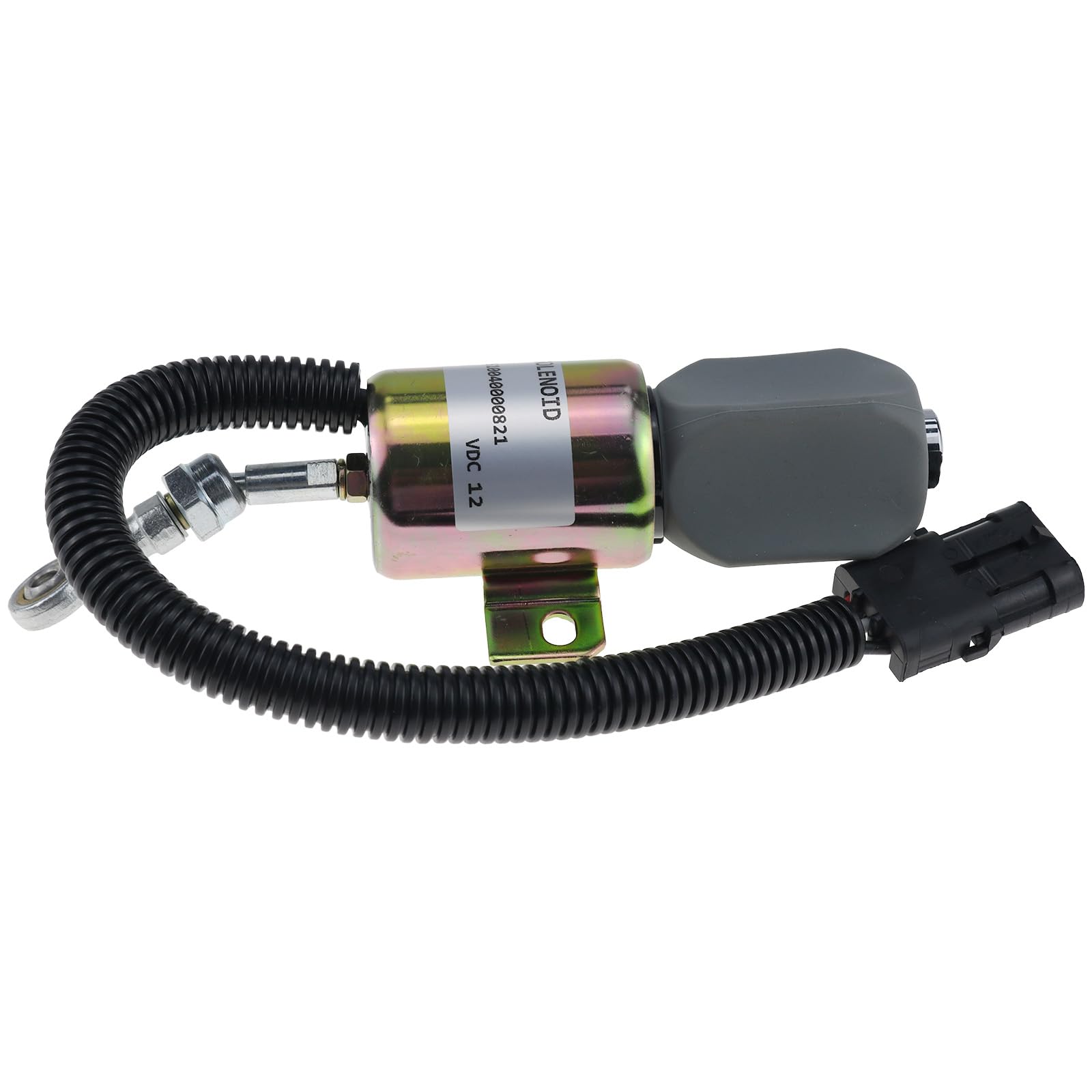 FridayParts Replacement Shut Down Solenoid 1757ES-12E8UC3B1S2 1700-4049 1757ES12E8UC3B1S2 17004049 12V Compatible for Woodward
