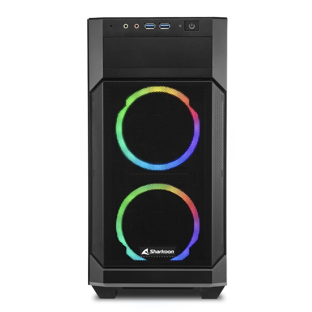 Sharkoon V1000 Rgb Micro Tower Nero (sharkoon V1000 Rgb - Microatx)