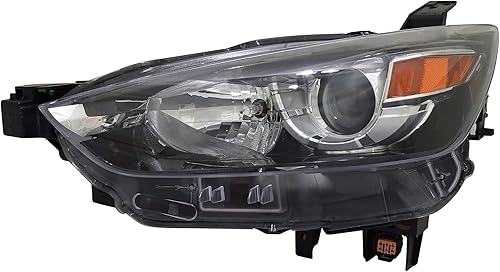 Miniatura 2 de Repuesto para Mazda CX-3 2016-2021 compatible con DOTSAE, conjunto de faros delanteros halógenos con bombillas, lado izquierdoconductor,