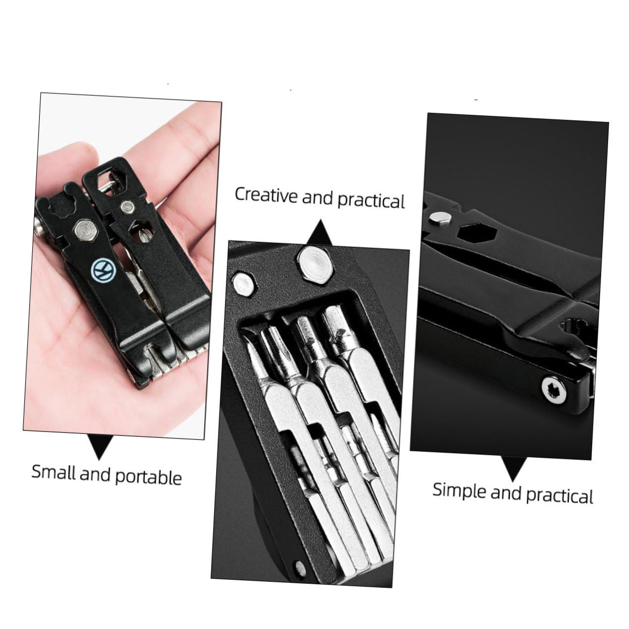 GALPADA Folding Bike Repair Tool 20 in 1 Multi Tool for Bicycle Maintenance Kit