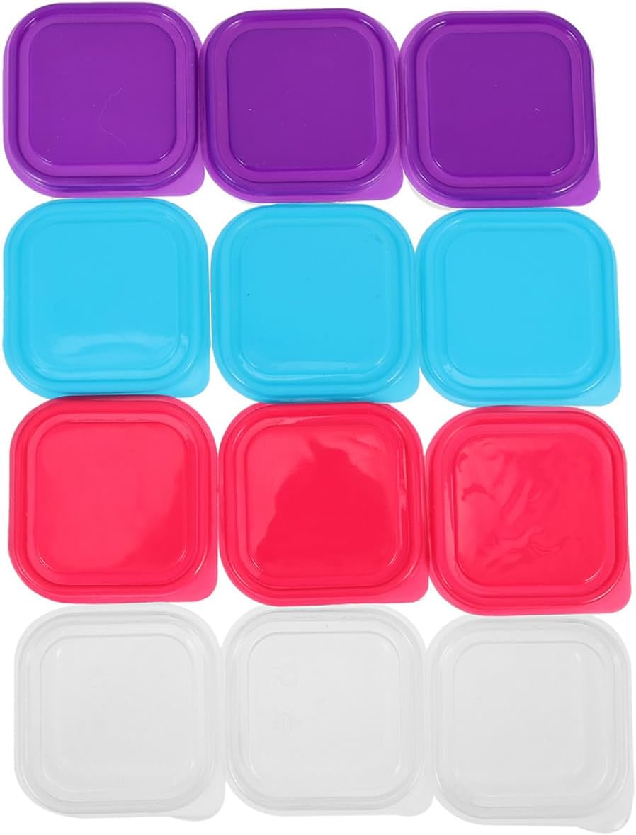 24pcs Food Storage Boxes with Lids, PP Airtight Freshness Keepers