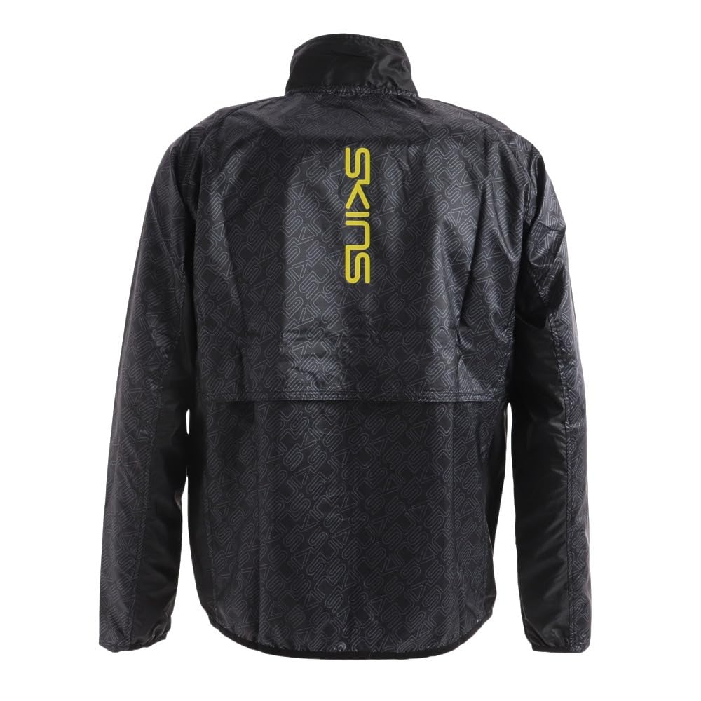 Amazon.co.jp: スキンズ（SKINS） 撥水ロゴプリントブルゾン 184-57910