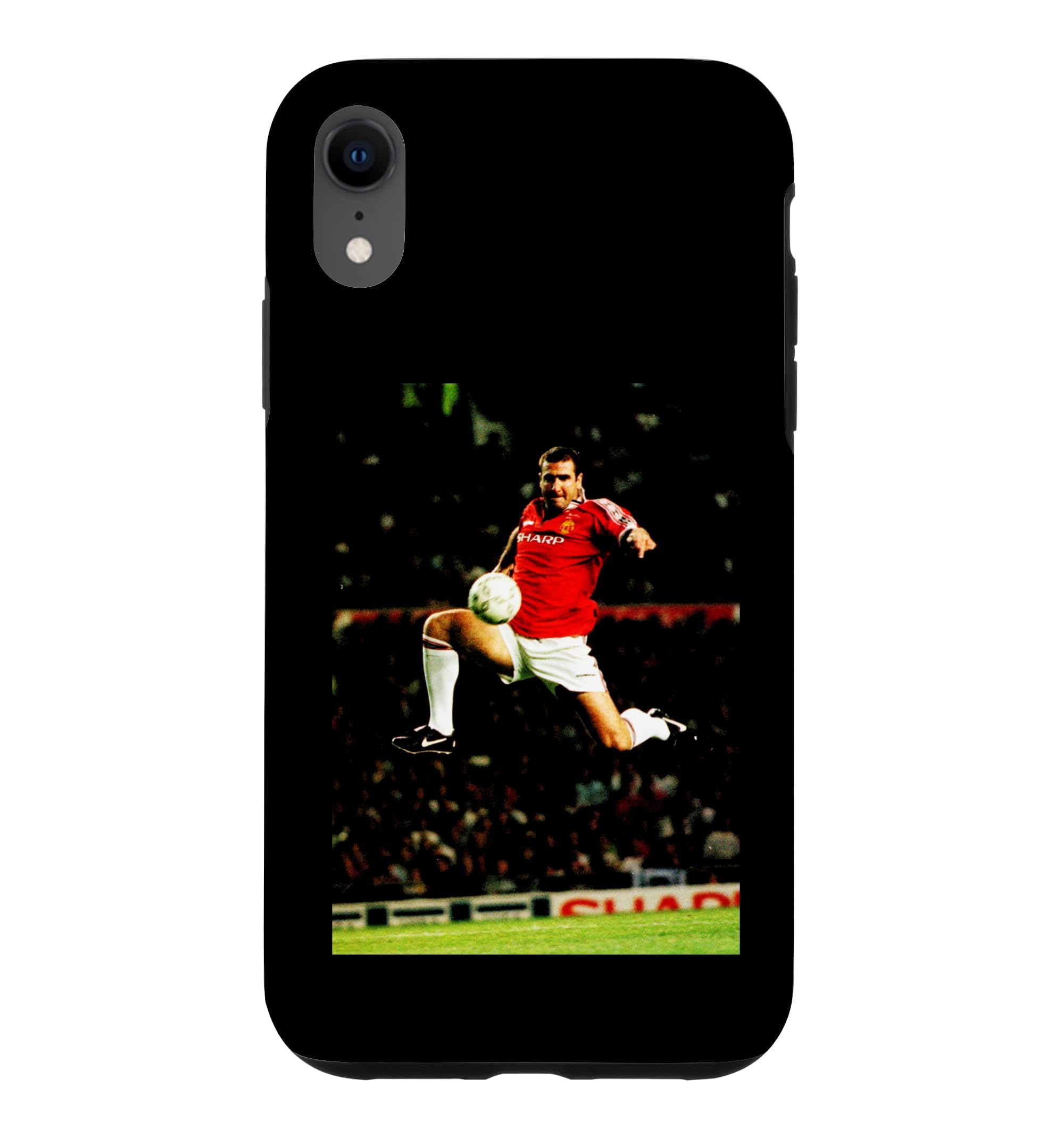 Manchester United Eric Cantona Leap Football World Cup Case for iPhone XR