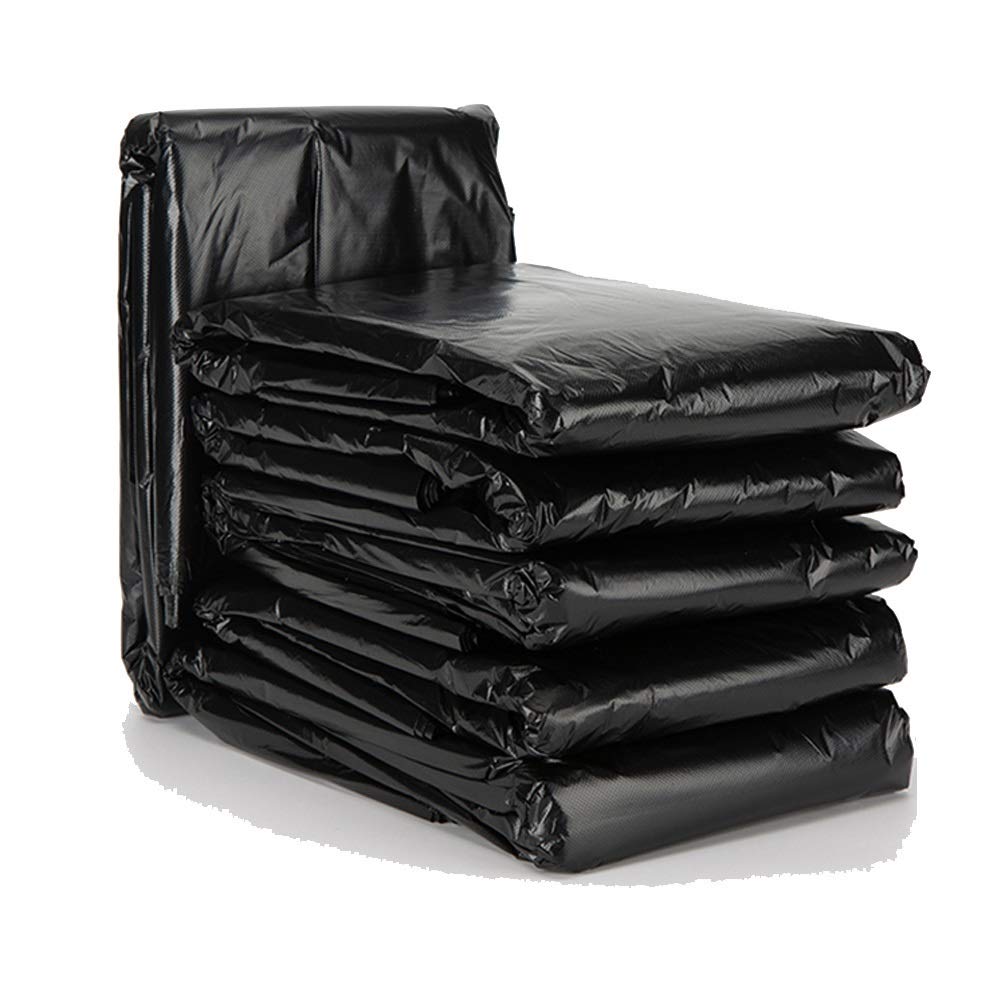 Worki na śmieci 100 XL, pojemność 30-40 l, do dużych obciążeń, wielokrotnego użytku, odporne na rozerwanie, czarne worki na śmieci, do kuchni, biura, szpitala, hotelu, na kemping