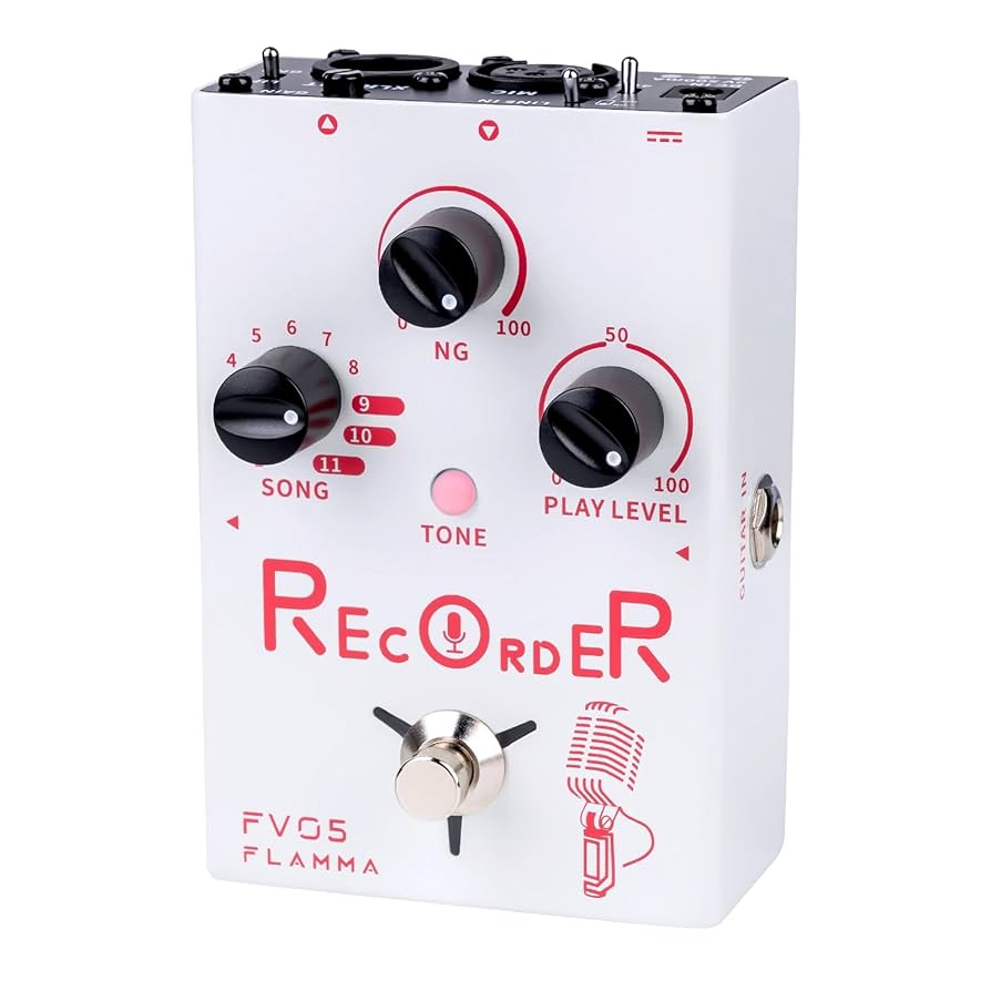 FLAMMA FV05 レコーダー、ボーカルエフェクトプロセッサ70分の録音容量 Amazon | FLAMMA FV05 レコーダー、ボーカルエフェクト