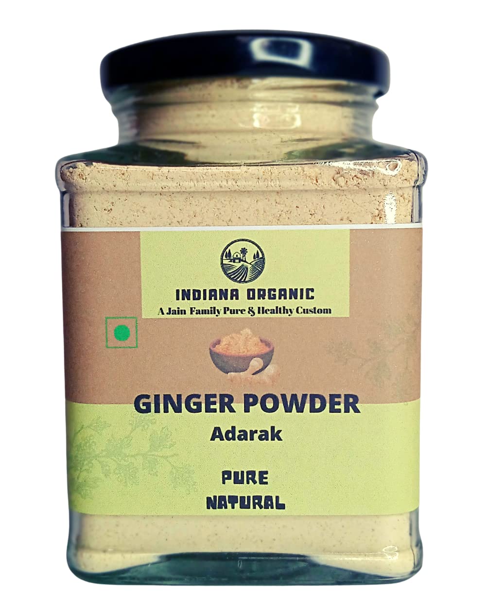 Indiana Organic Ginger powder | Adarak Powder | Pure & Natural - 200 Gram - Pack on order freshly ground. (B089K1K8BC) Amazon Price History, Amazon Price Tracker