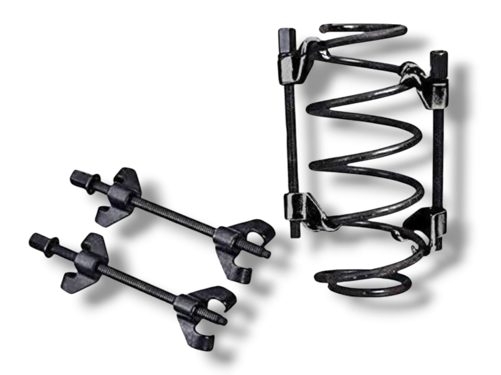 Terryshop74 Kit Compressore Molle Ammortizzatori Auto - Set 2 Estrattori Regolabili, Lunghezza 380mm, Ideale per Smontaggio Sicuro di Ammortizzatori Auto, Portata Fino a 38cm