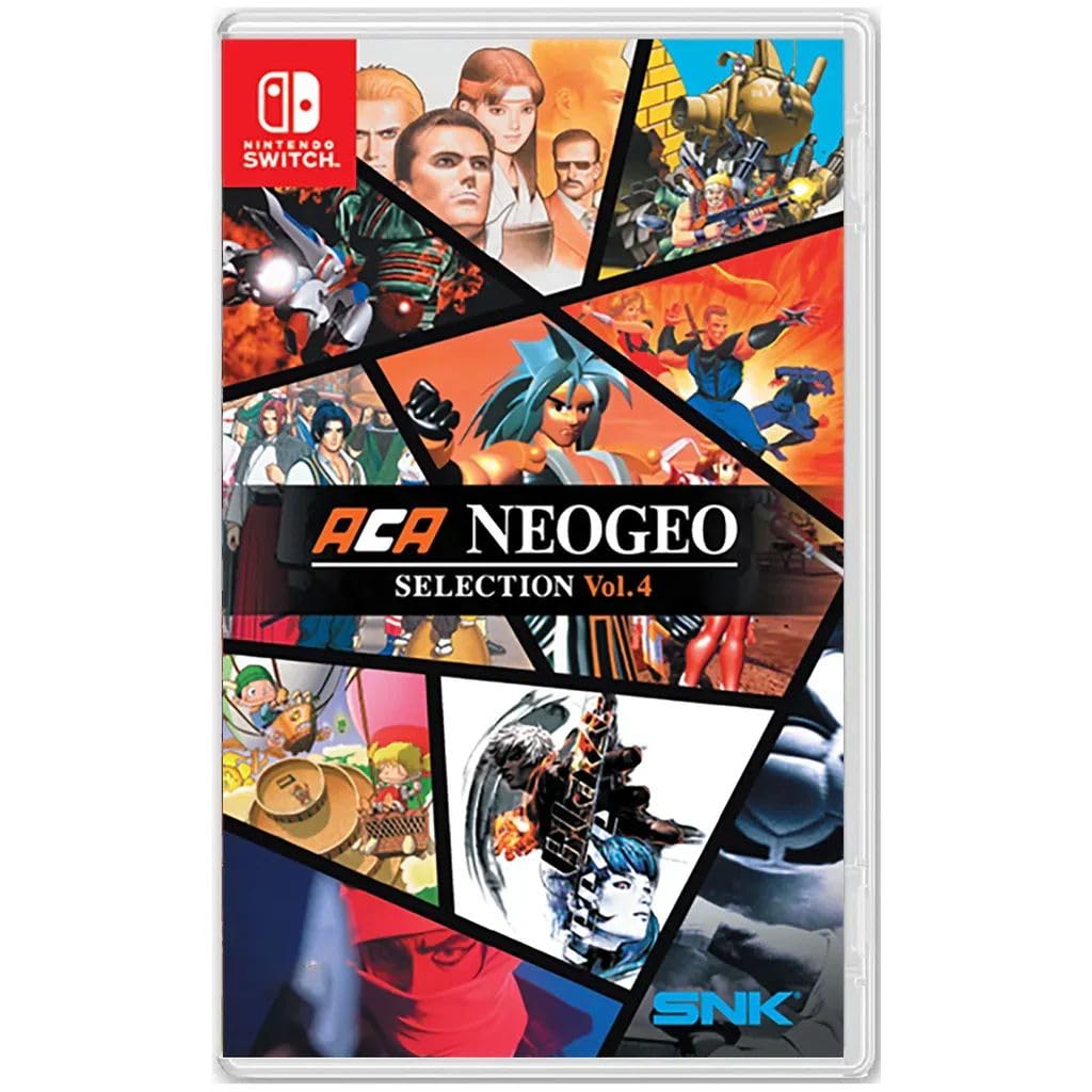 アケアカNeo Geo　セレクションvol3　vol 4 ACA NEOGEO Selection Vol. 4 (Multi-Language) for Nintendo