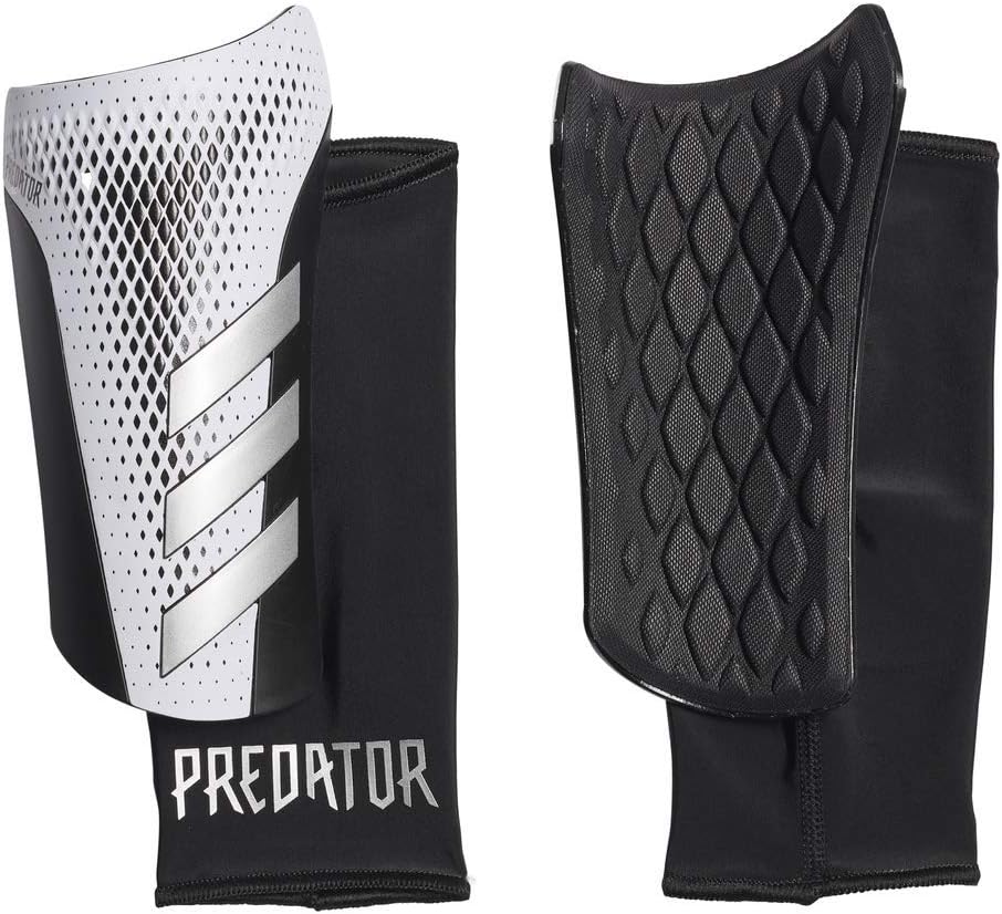 Adidas Predator Sg Lge Mens Shinguards White/Silvermet/Black M