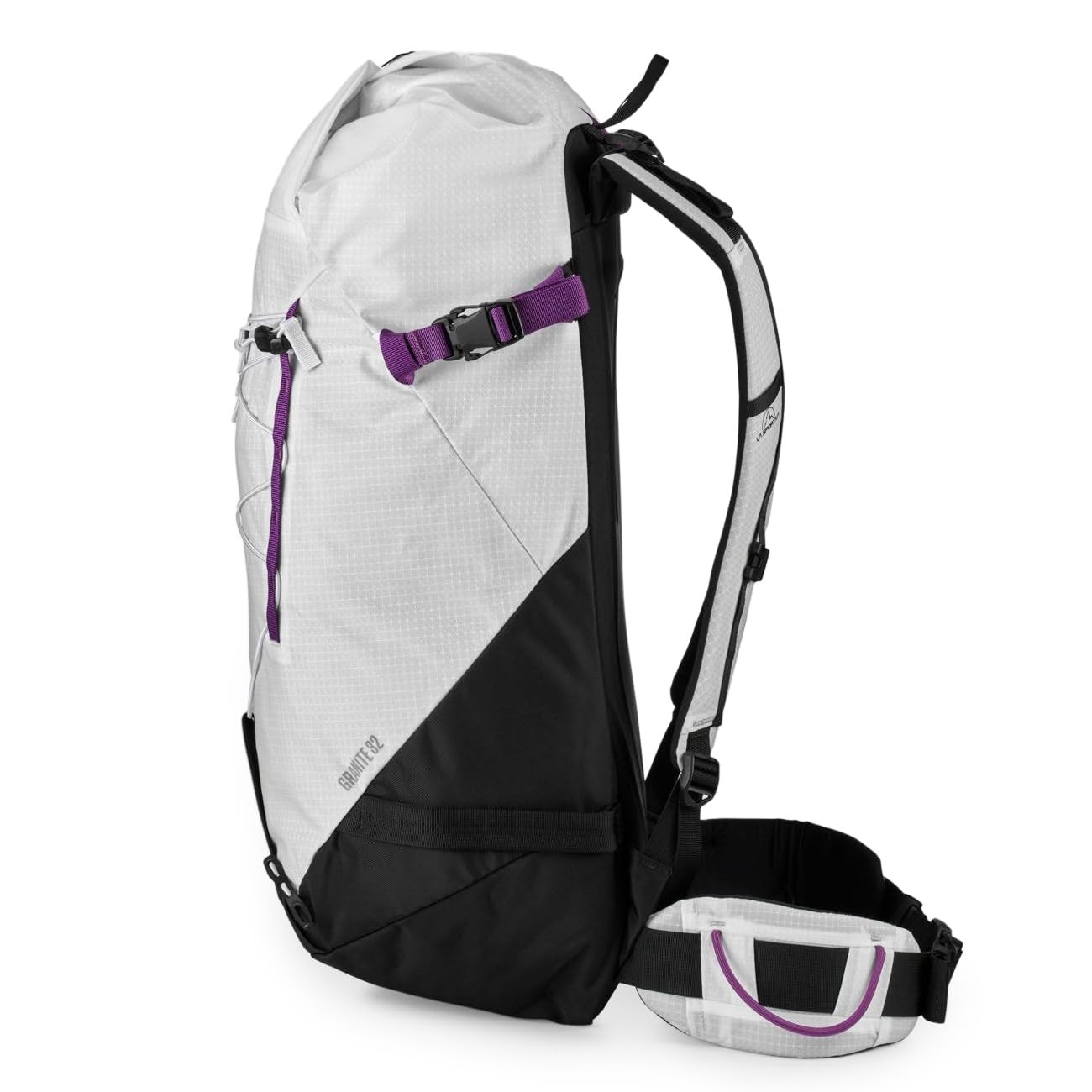 La Sportiva ZEMP002 Granite 32 Zaino, Gesso/Nero, M-L, Per esterni