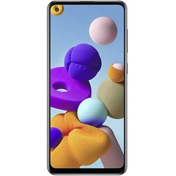 2020 SAMSUNG Galaxy A21s Dual SIM 32GB - Black (Refurbished)