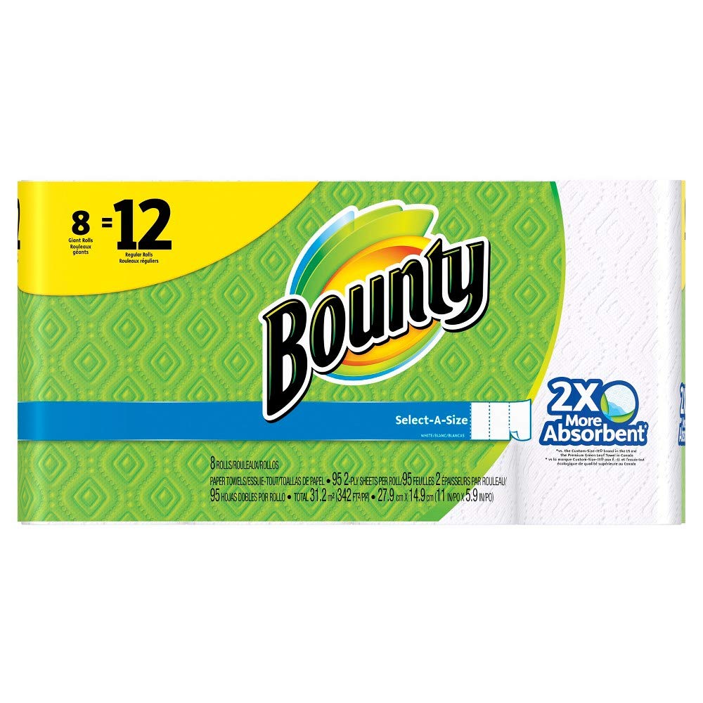 Bounty Select-a-Size Paper Towels (Pack of 2)