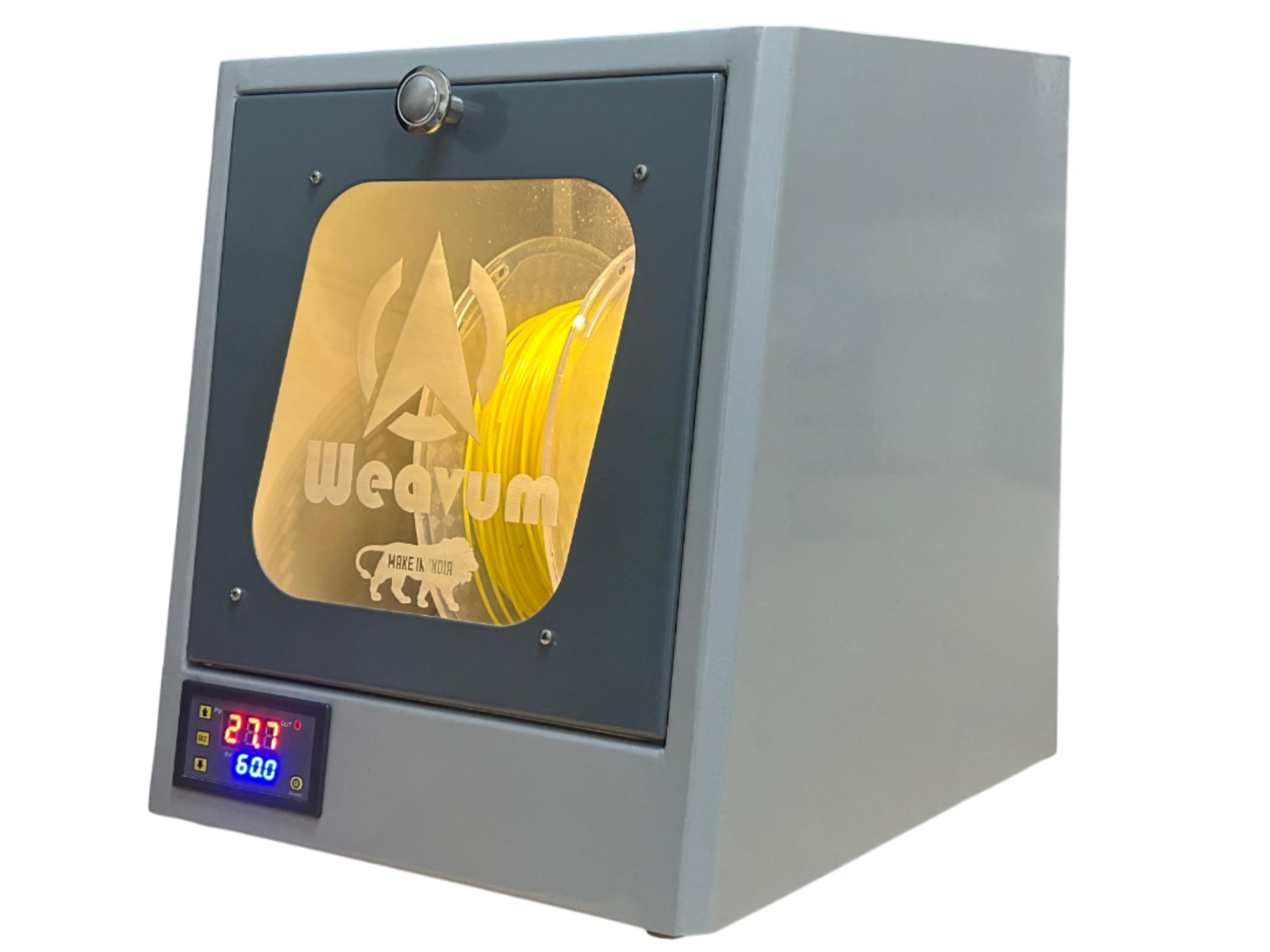 Weavum, Hydro-Shield, 3 Spool 3D Filament Dryer Box, 40-90°C Temperature Control, Compatible for PLA/TPU/ABS/PETG/PC/Nylon, 1.75-3.00mm-image-6