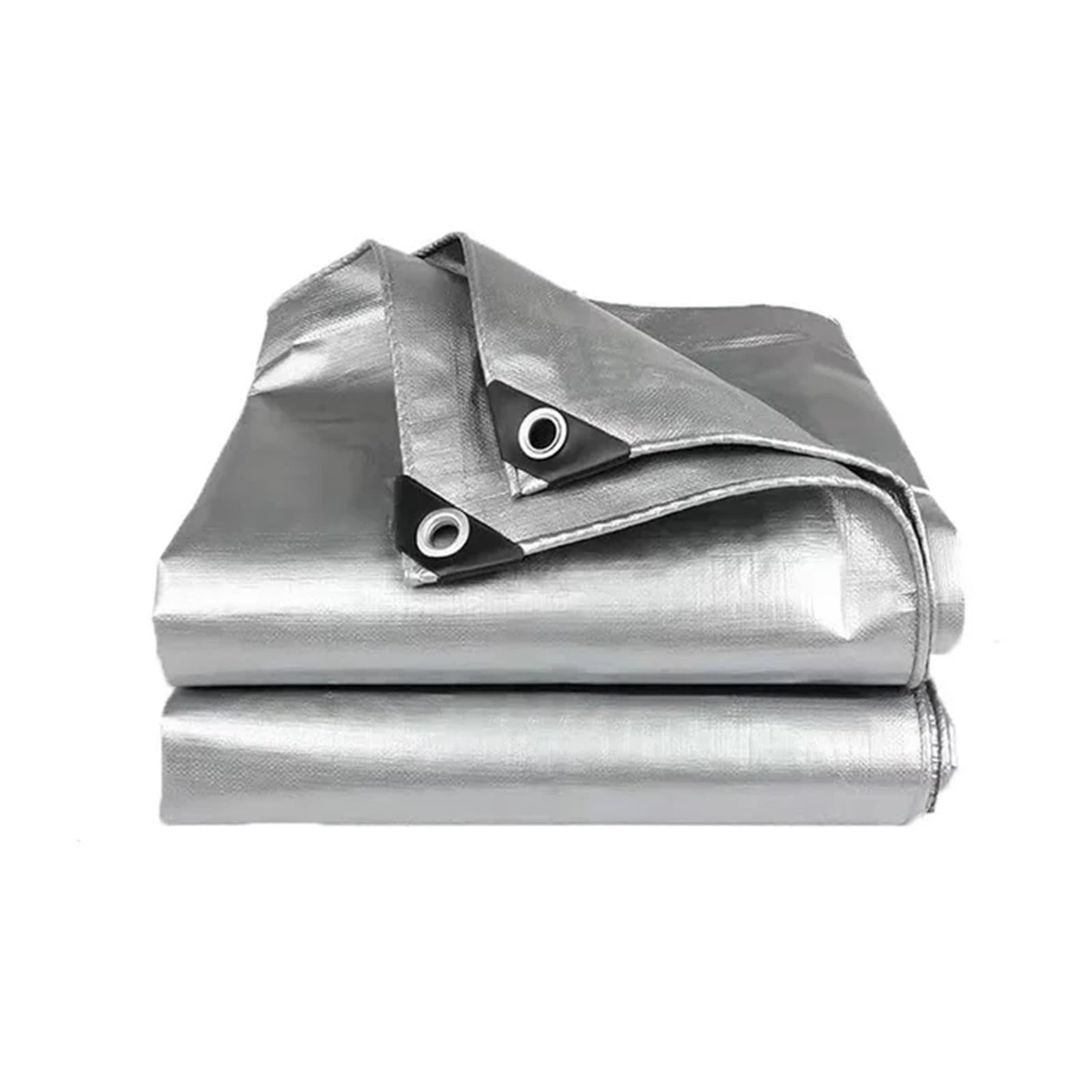 Chenghw Silversilver Tarpaulin Garden Cover Waterproof Awning Canvas Oil Cloth Canopy For Plants, 0.32Mm(,200X800cm)
