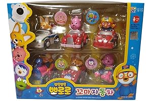Pororo and Friends Kid's Car Playset: Imaginative Fun for Limitless Adventures