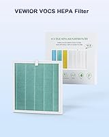 Vista 4 de VEWIOR Filtro de repuesto oficial, filtro HEPA H13 para purificador de aire A3N, compatible con limpiador de aire VEWIOR A3N, 1 unidad