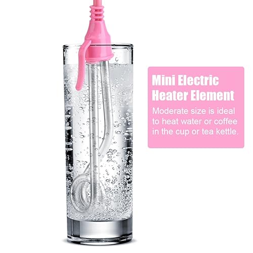 Miniatura 9 de Elemento calefactor, elemento calentador eléctrico de acero inoxidable, mini caldera de agua caliente para café, calentador de inmersión para el