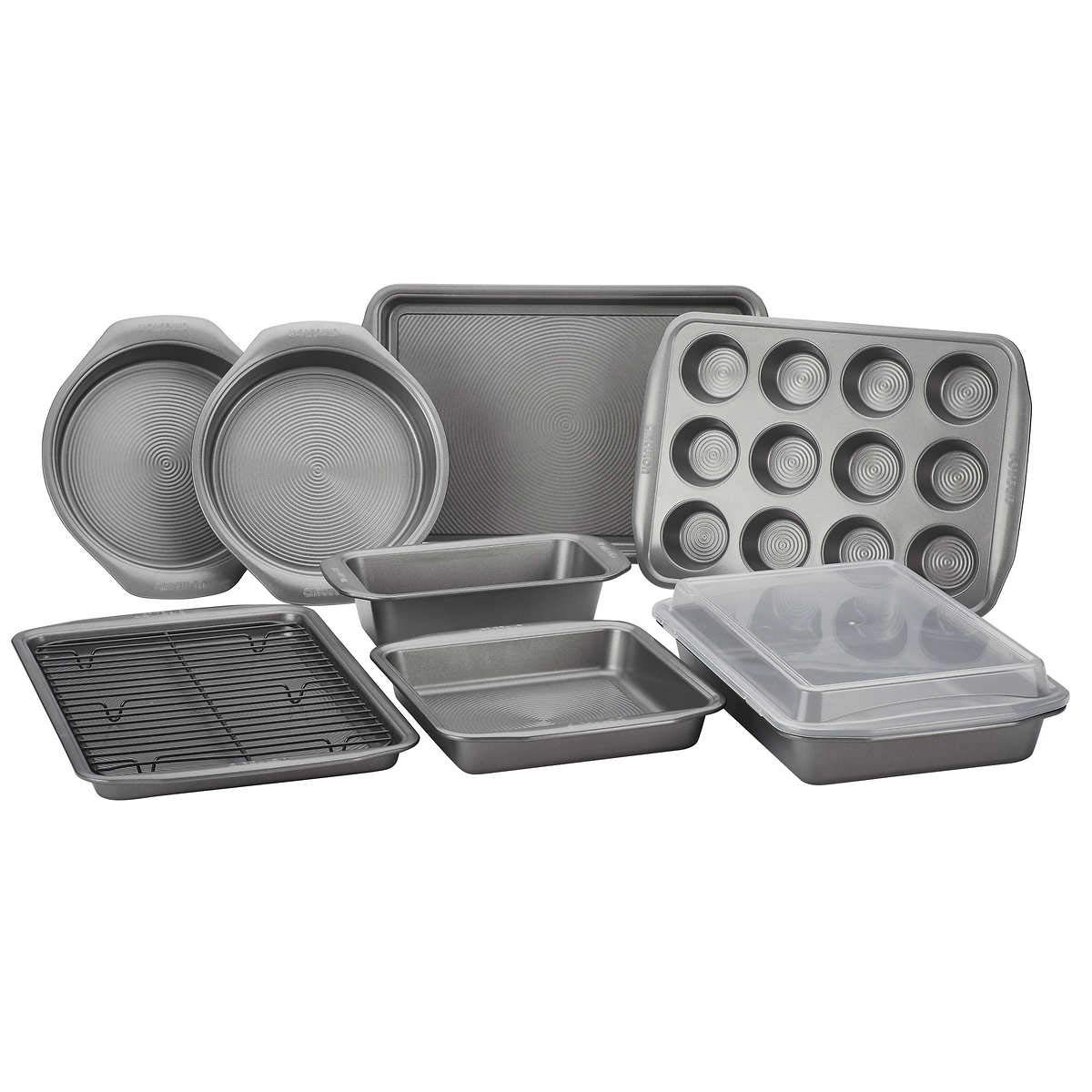 CirculonSymmetry Nonstick 10-piece Bakeware Set, 48178