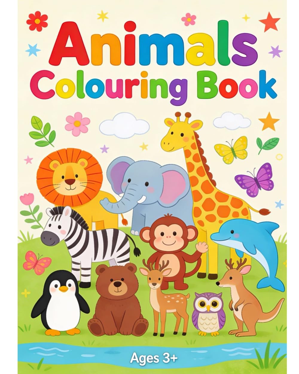 Animals Colouring Book: Animal Series