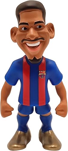 Miniatura 6 de Paquete de 5 estrellas del FC Barcelona (2.8 in)  Araujo, TER Stegen, GAVI, Pedri & Lewandowski  Mini figuras de fútbol con licencia oficial para