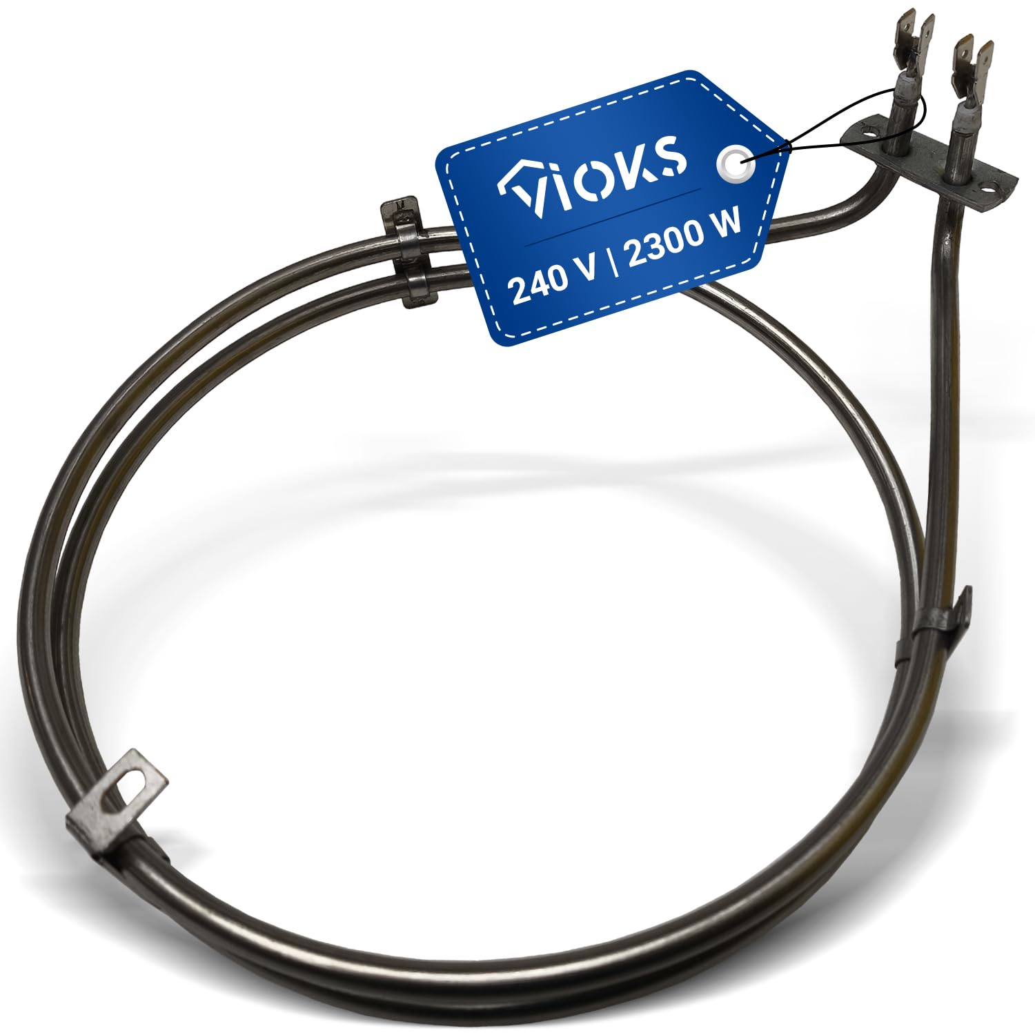 VIOKS Heizelement 240V 2300W+ Ringheizung Heißluft Ersatz für EGO 20.29477.000 Bosch Siеmens 00499003 00483636 Heizung Backofen Umluftheizung Umluftheizkörper - Heizelemente für Backöfen & Herde