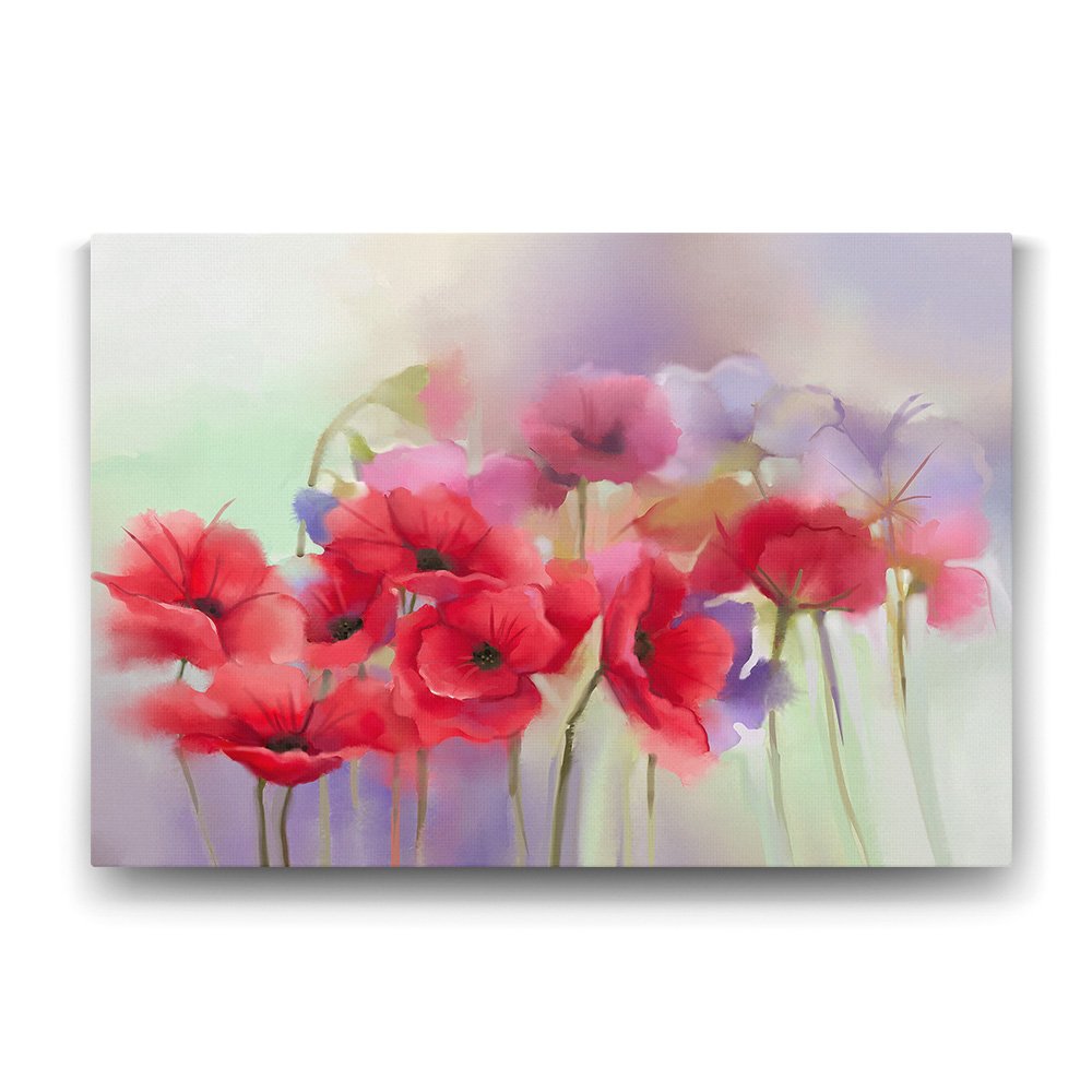 Soft Gelincikler Tablosu - 100x70cm