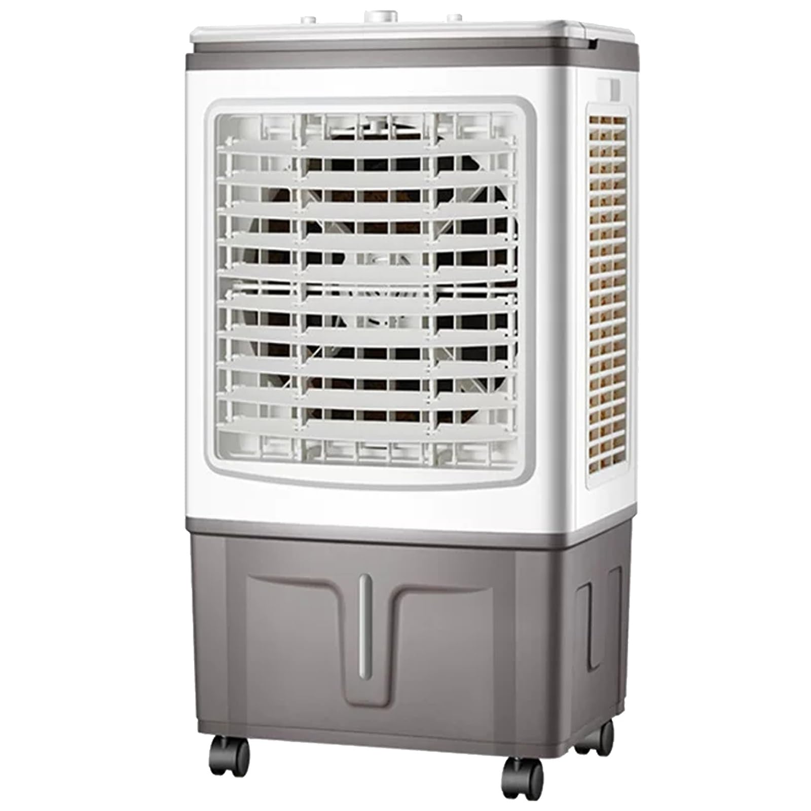 Aire Acondicionado Portátil Sin Tubo, Equipo con Oscilación 90°, Depósito 17L, 100W, 83x47x35cm, Aptado para Interiores