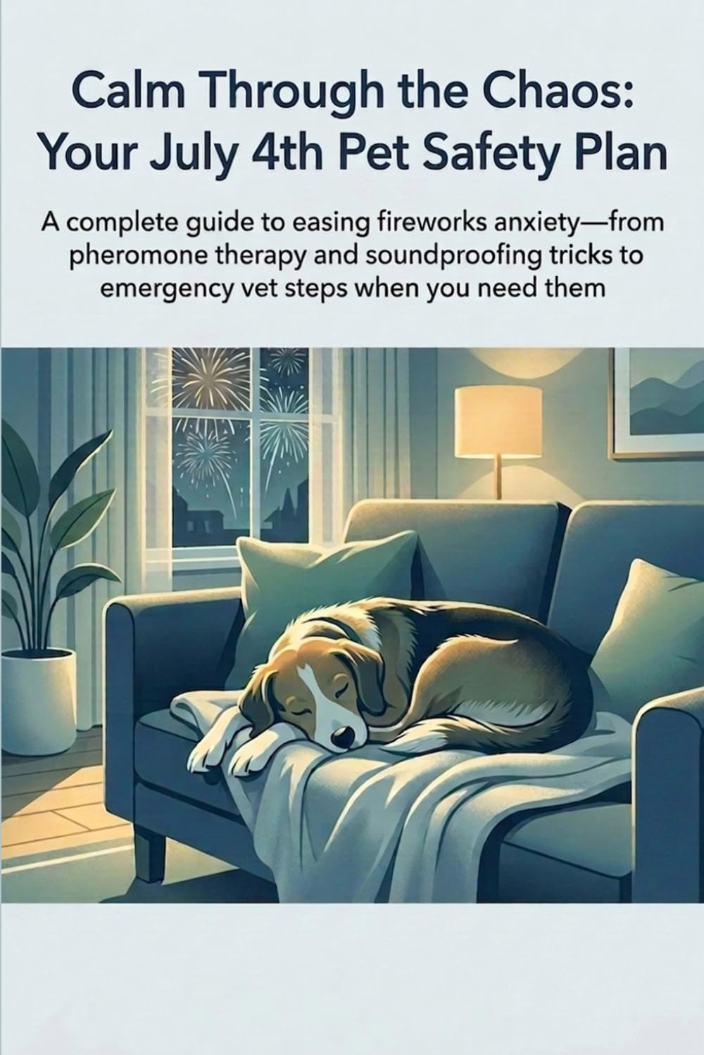 Calm Through the Chaos: Your July 4th Pet Safety Plan: A complete guide to easing fireworks anxiety—from pheromone therapy and soundproofing tricks to emergency vet steps when you need them