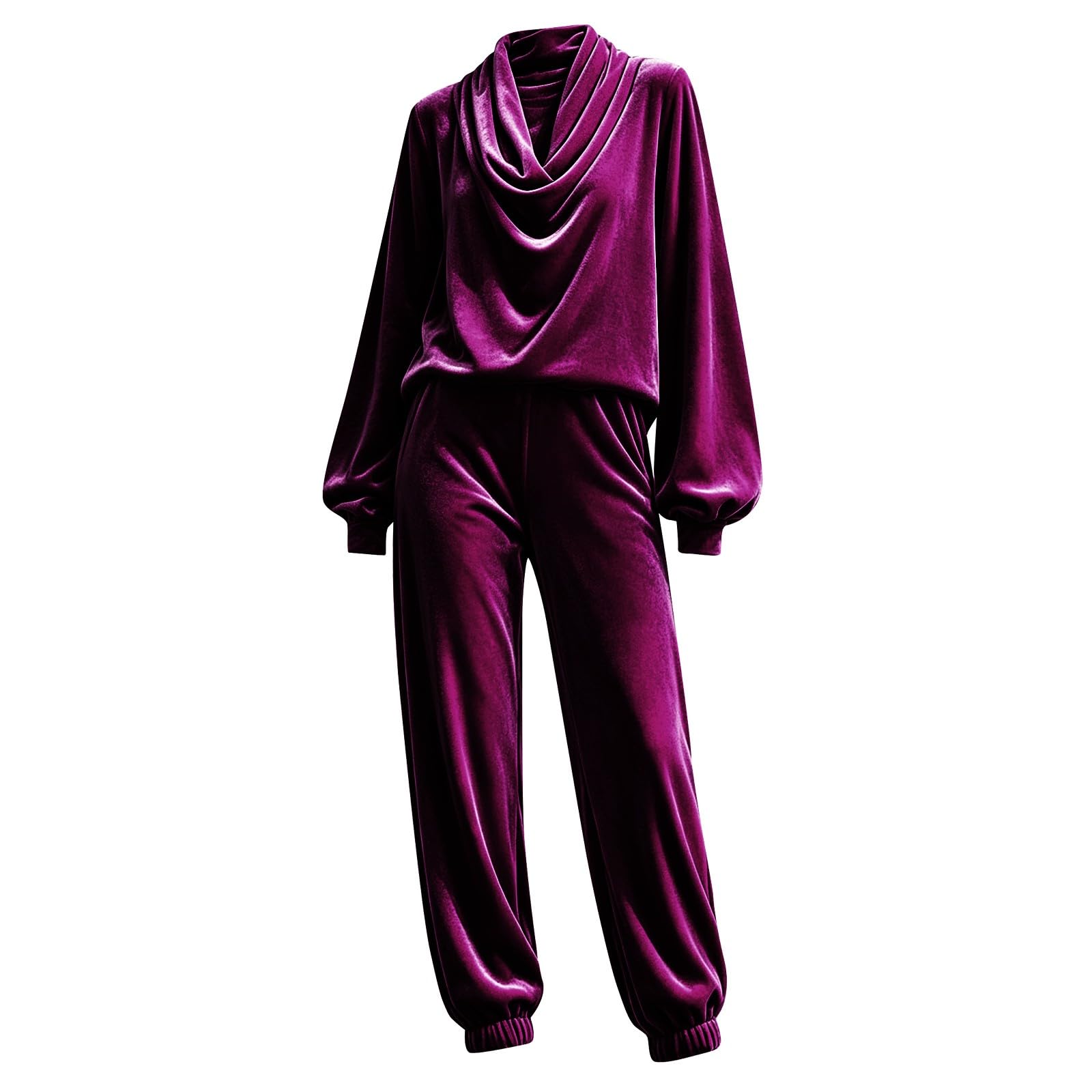 Tuta Maglia Donna Completa Set In Maglia Invernale Elegante